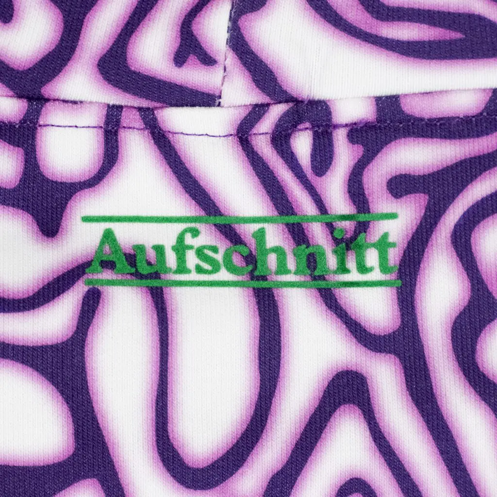 Rotkraut Sweatshirt Aufschnitt