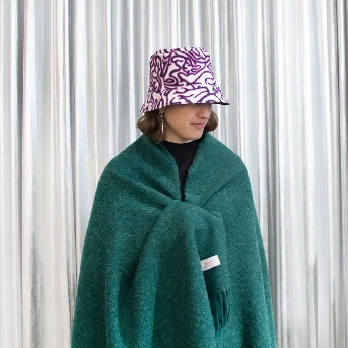 Kuscheldecke aus Merinowolle