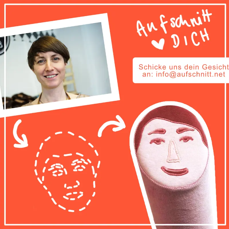 Aufschnitt-Individuelle-Anfertigung-Gesichtswurst Aufschnitt-Berlin-Kissen-mit-Individuelle-Anfertigung-Gesichtswurst-ENG-Erinnerungsgeschenk-Witziges-Geschenk