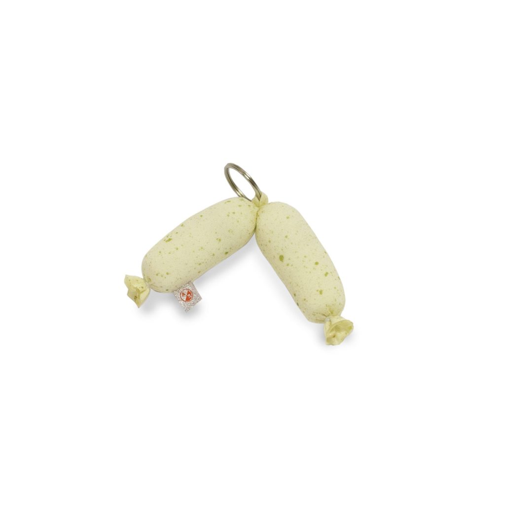 Schlüsselanhänger 2er Weißwurst