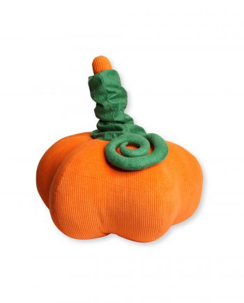 Kissen Kürbis orange